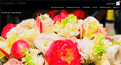 Desktop Screenshot of flowersbyphilip.com