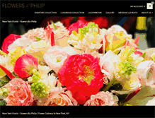 Tablet Screenshot of flowersbyphilip.com